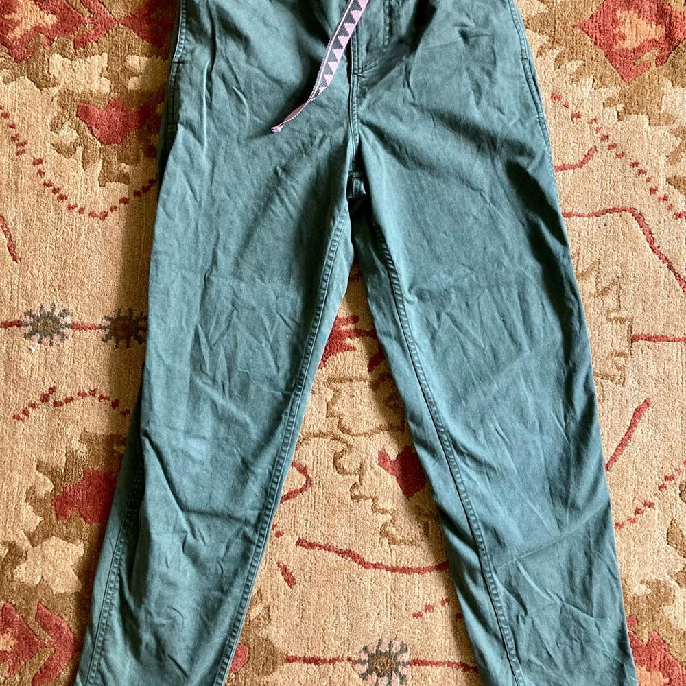 Stoic cotton flannel lined elastic waist XS pants warm winter wear